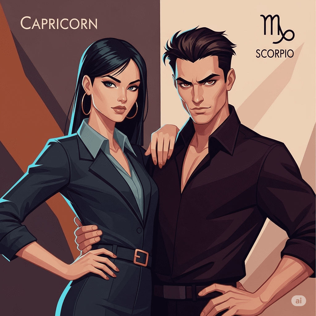 Cap Woman & Scorpio Man