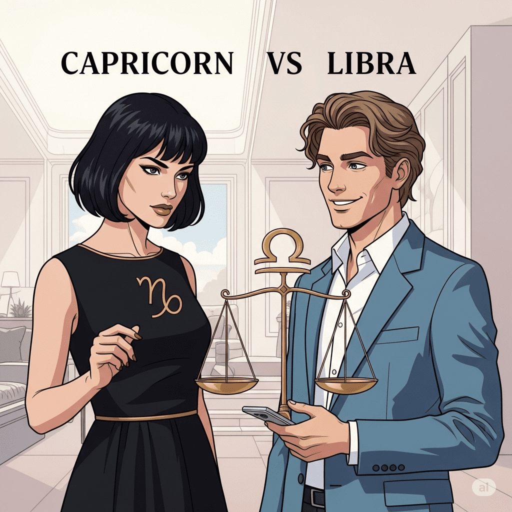 Capricorn woman and a Libra man